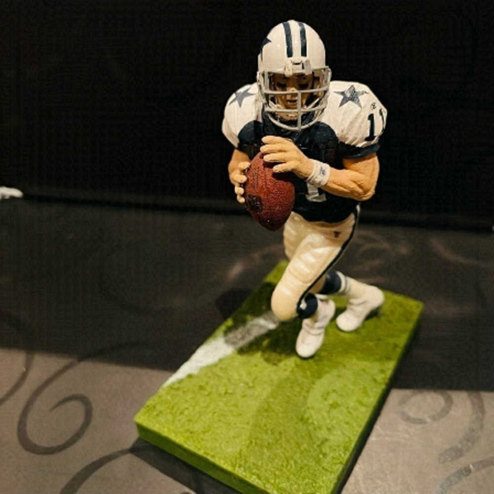 nfl Dallas cowboys bledsoe mcfarlane figure